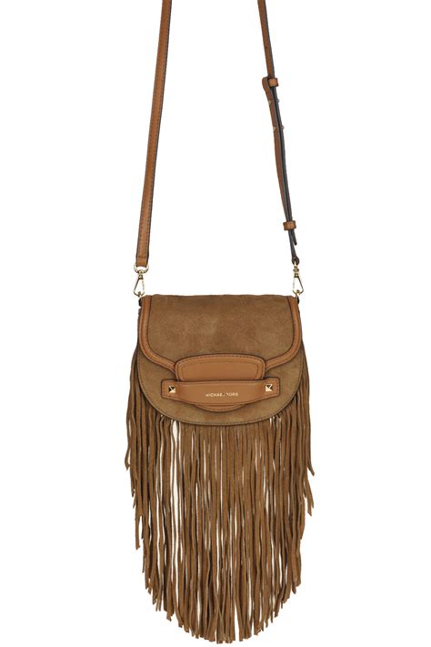 michael kors fringe purse crossbody